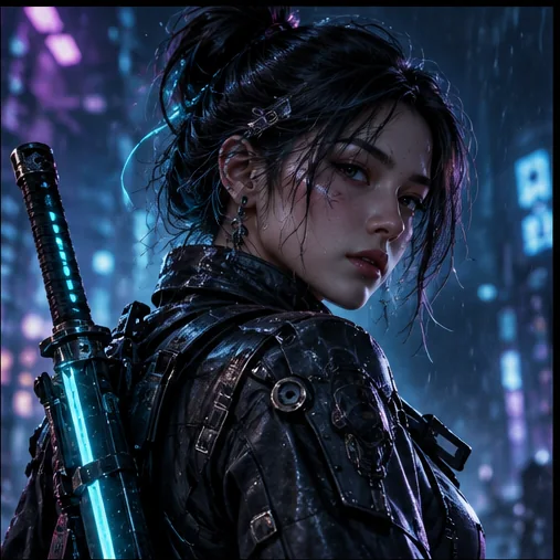 Personagem futurista